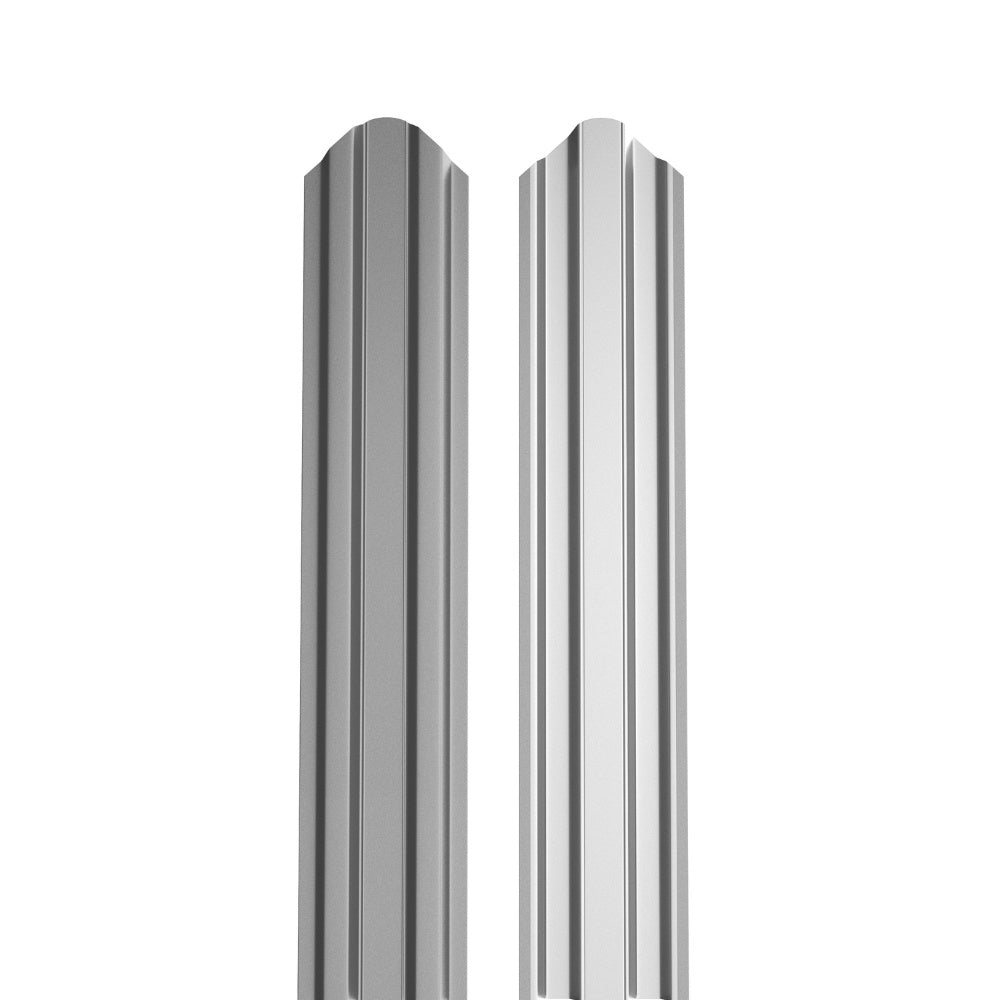 Sipca Metalica Oslo Bilka, Argintiu (RAL 9006)
