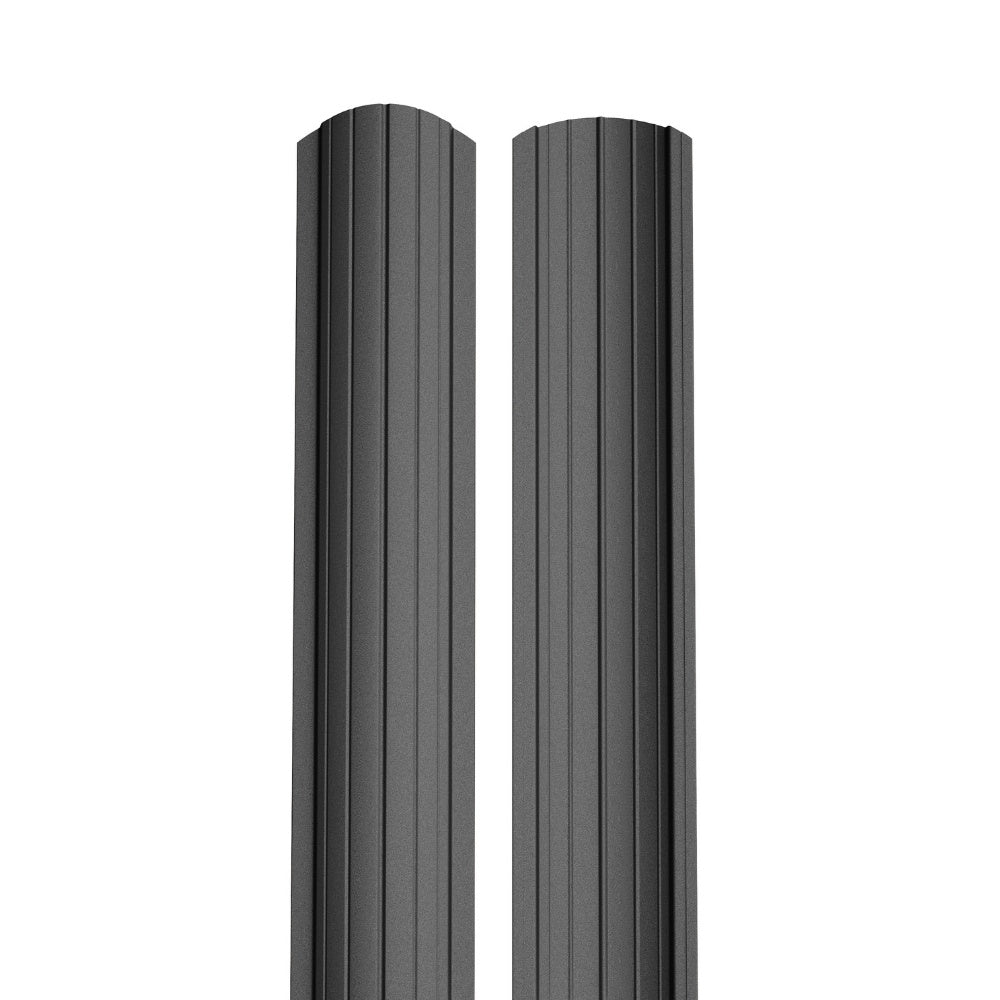 Sipca Metalica Haga Bilka, Negru (RAL 9005)