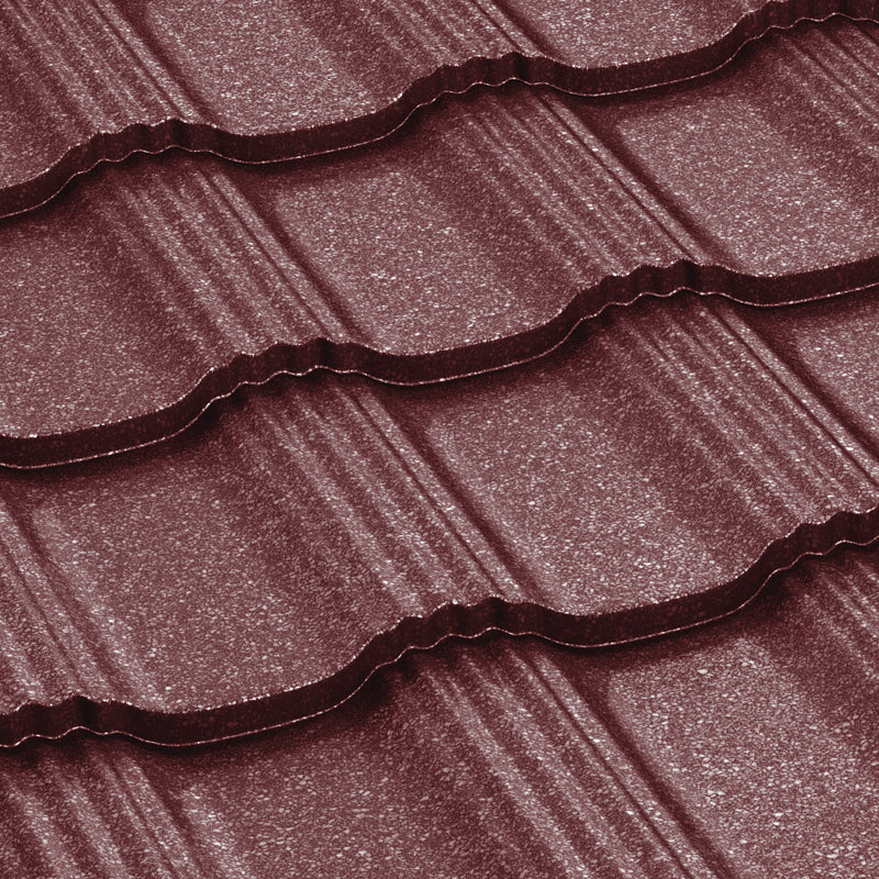 Tigla Metalica Hellenic Bilka, Visiniu Inchis (RAL 3005)