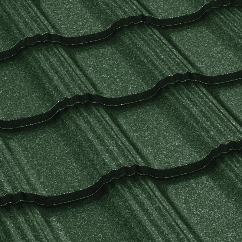 Tigla Metalica Hellenic Bilka, Verde Inchis (RAL 6005)