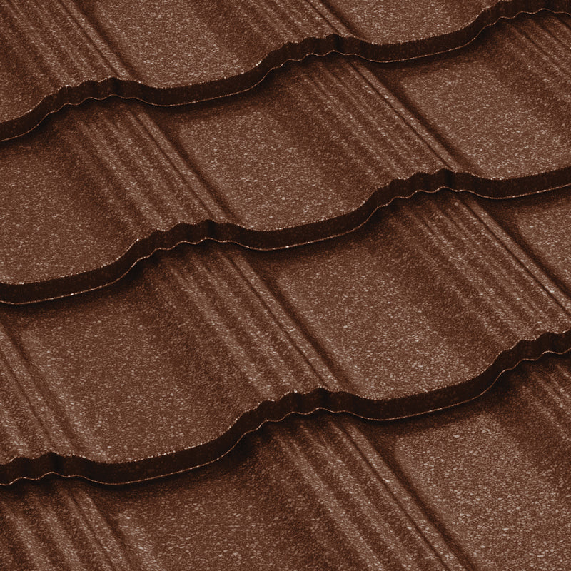 Tigla Metalica Hellenic Bilka, Caramiziu (RAL 8004)