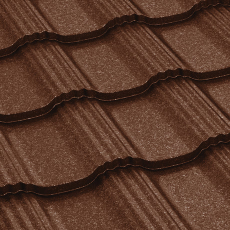 Tigla Metalica Hellenic Bilka, Caramiziu (RAL 8004)