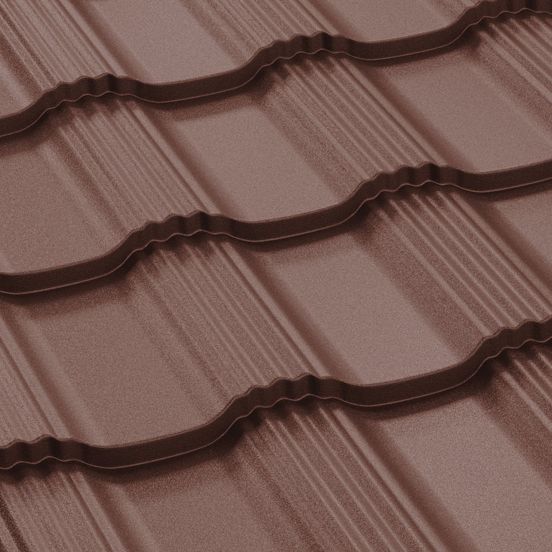 Tigla Metalica Hellenic Bilka, Maro Ciocolatiu (RAL 8017)