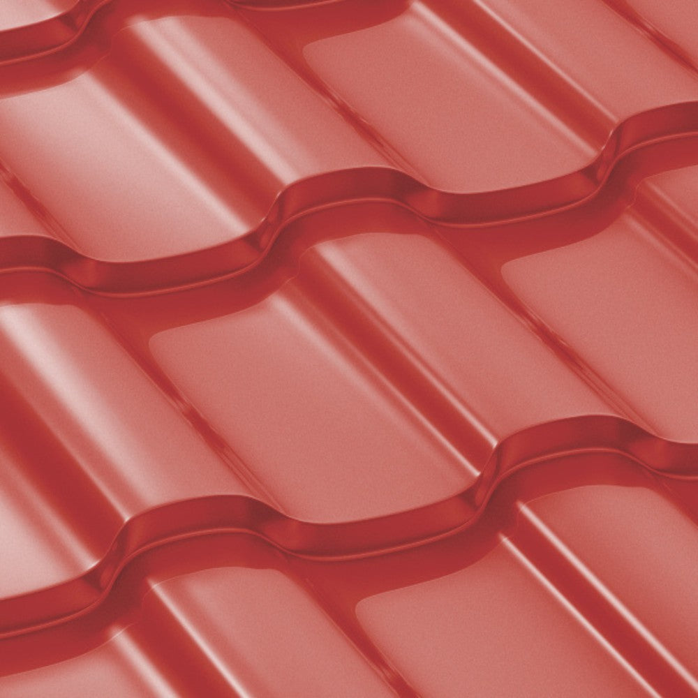 Tigla Metalica Iberic Bilka, Rosu Aprins (RAL 3000)