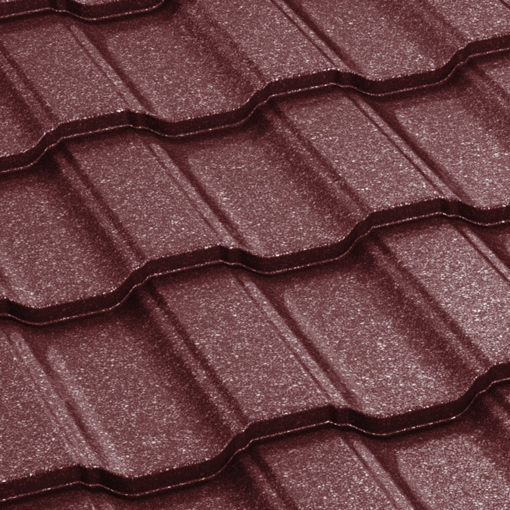 Tigla Metalica Adriatic Bilka, Visiniu Inchis (RAL 3005)