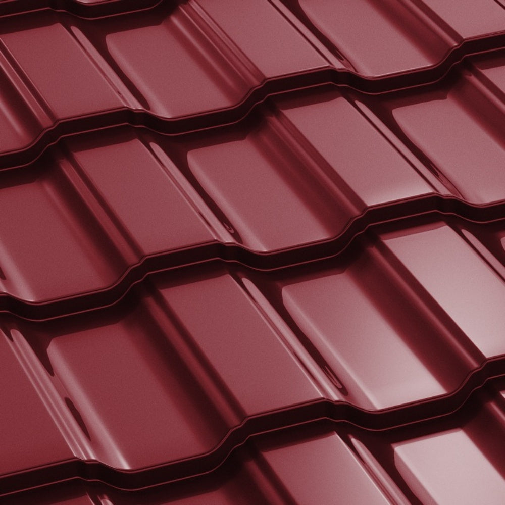 Tigla Metalica Adriatic Bilka, Visiniu Inchis (RAL 3005)