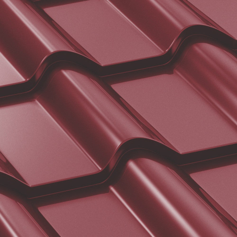 Tigla Metalica Balcanic Bilka, Visiniu Inchis (RAL 3005)