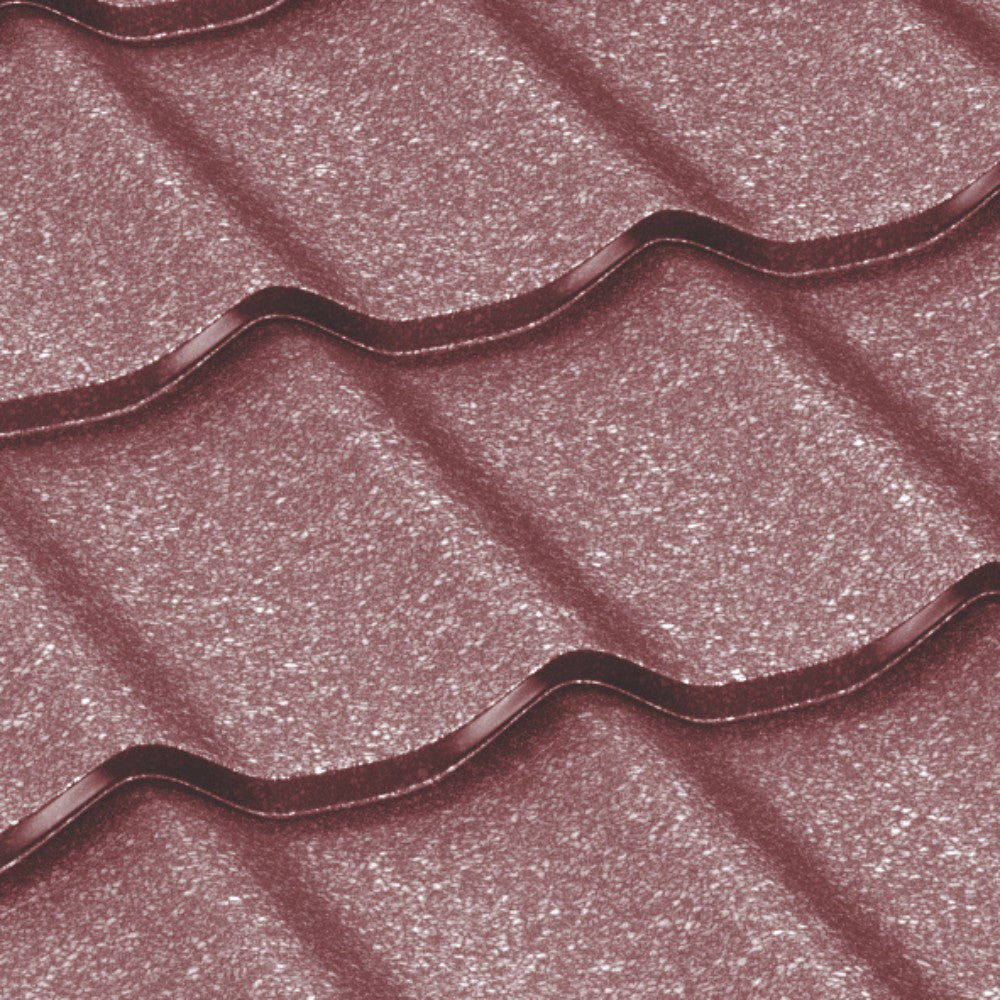 Tigla Metalica Clasic Bilka, Visiniu Inchis (RAL 3005)