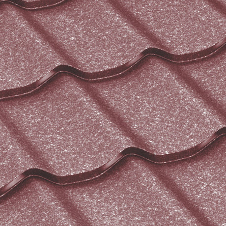 Tigla Metalica Clasic Bilka, Visiniu Inchis (RAL 3005)