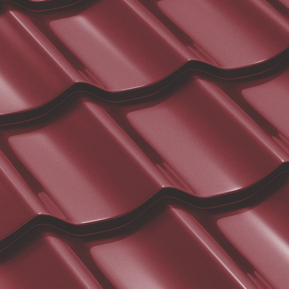 Tigla Metalica Clasic Bilka, Visiniu Inchis (RAL 3005)