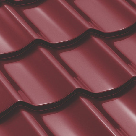 Tigla Metalica Clasic Bilka, Visiniu Inchis (RAL 3005)