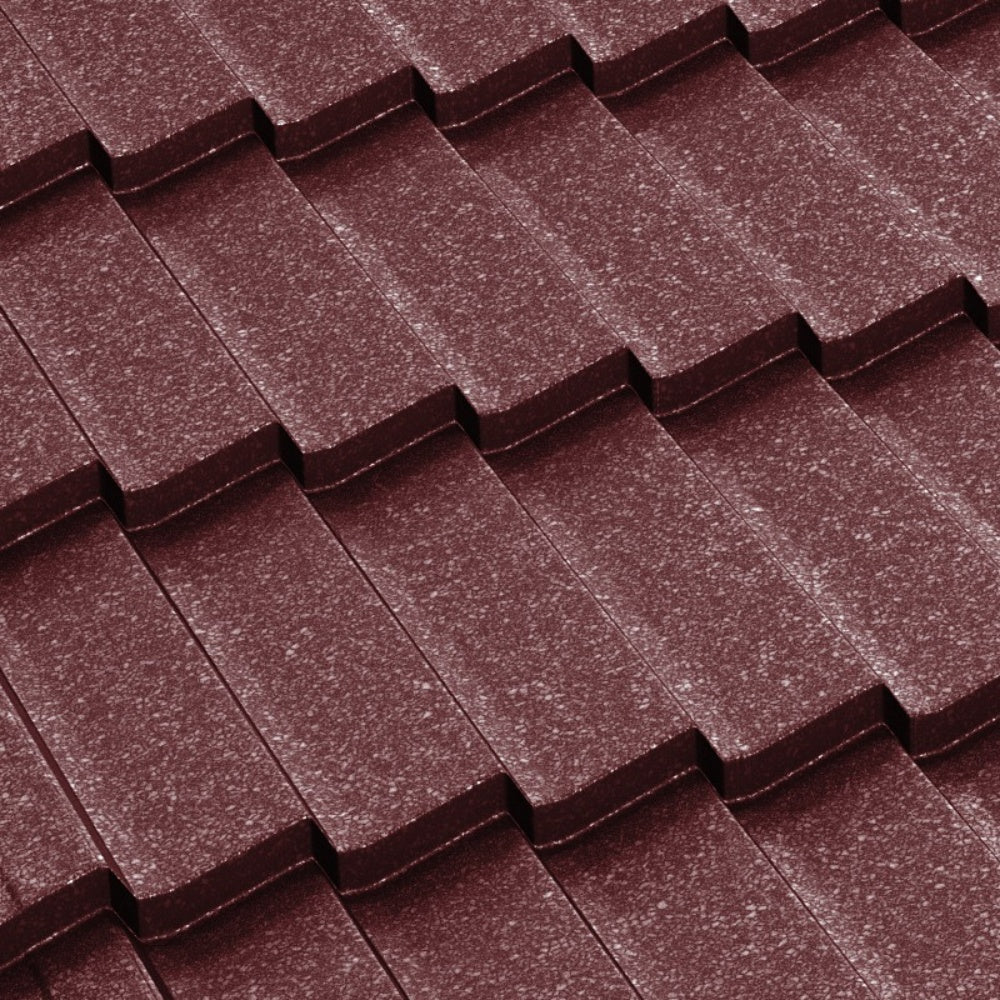 Tigla Metalica Dacic Bilka, Visiniu Inchis (RAL 3005)