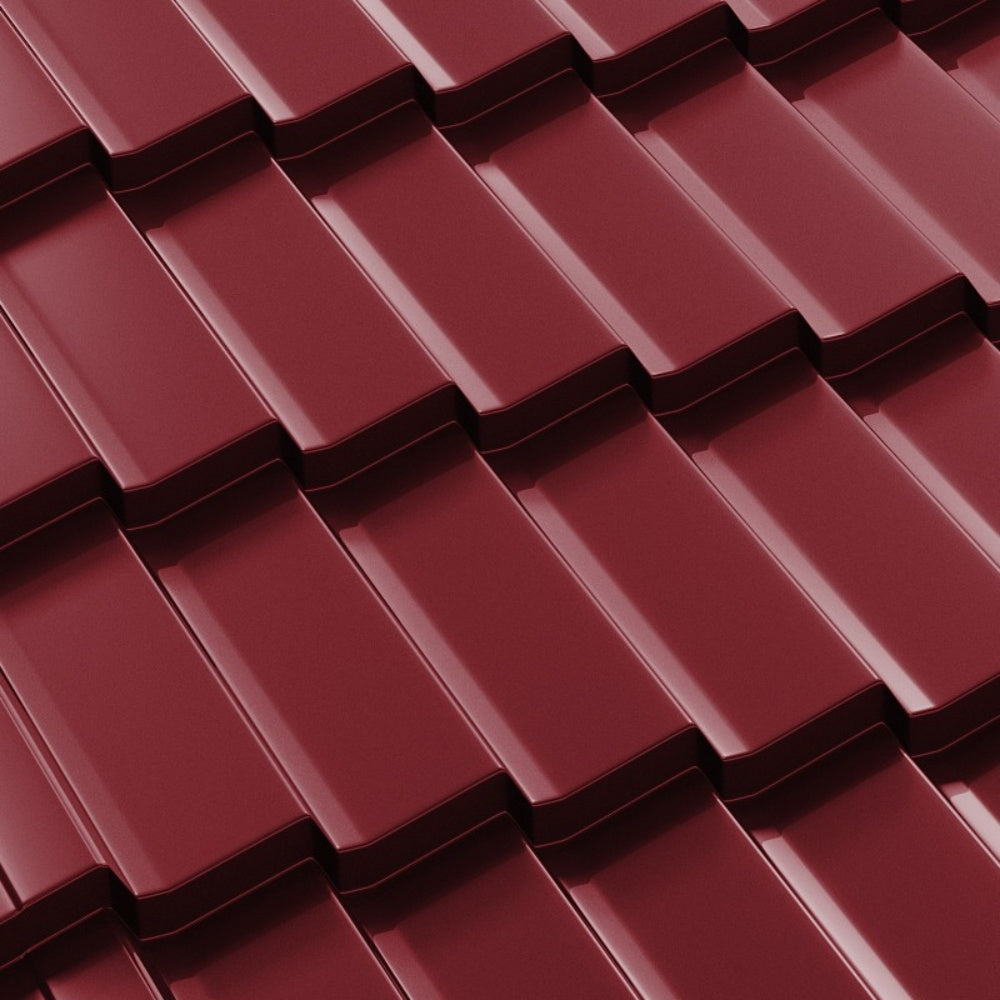 Tigla Metalica Dacic Bilka, Visiniu Inchis (RAL 3005)