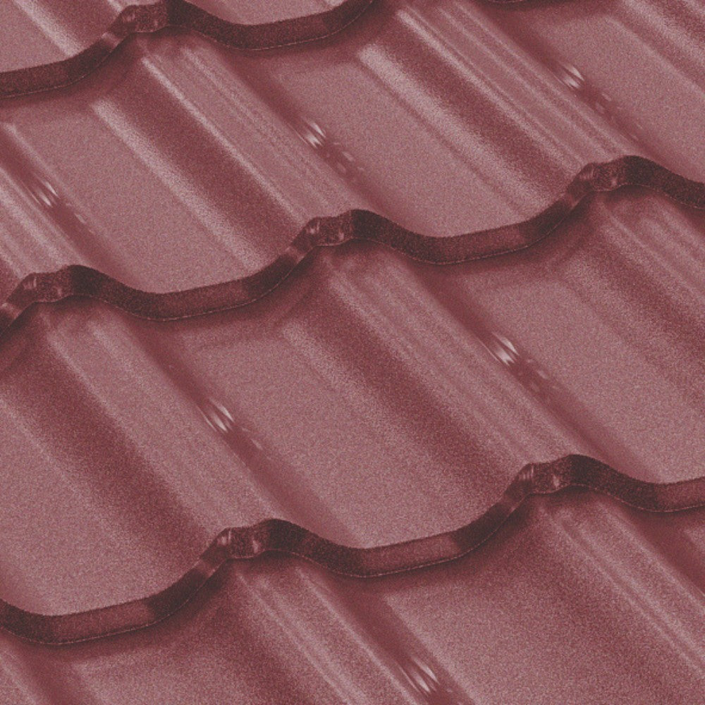 Tigla Metalica Gotic Bilka, Visiniu Inchis (RAL 3005)