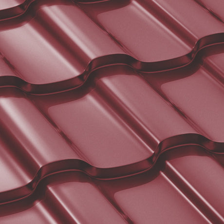 Tigla Metalica Iberic Bilka, Visiniu Inchis (RAL 3005)