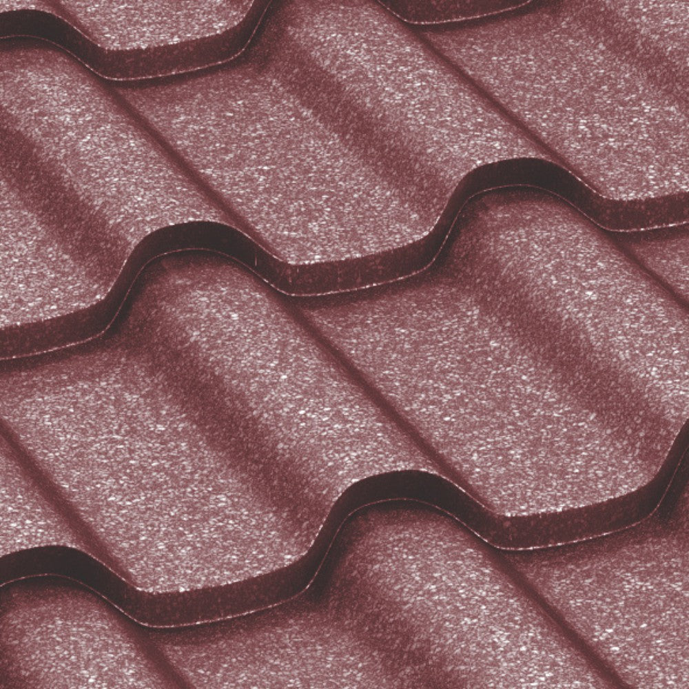 Tigla Metalica Romanic Bilka, Visiniu Inchis (RAL 3005)