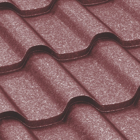 Tigla Metalica Romanic Bilka, Visiniu Inchis (RAL 3005)