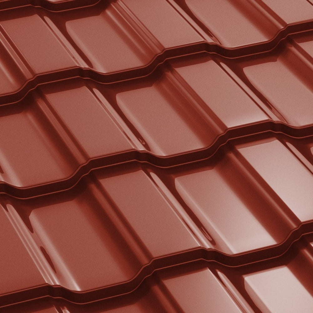 Tigla Metalica Adriatic Bilka, Rosu Maroniu (RAL 3009)