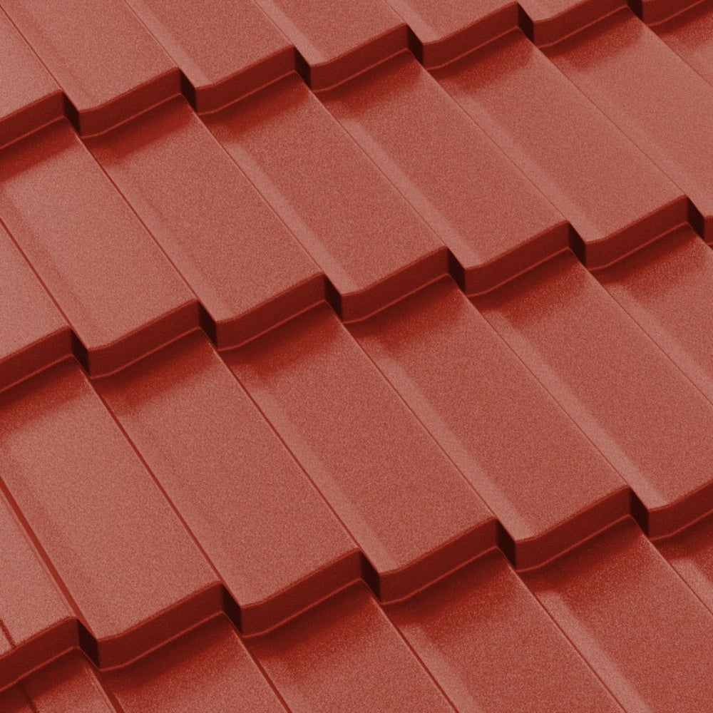 Tigla Metalica Dacic Bilka, Rosu Maroniu (RAL 3009)