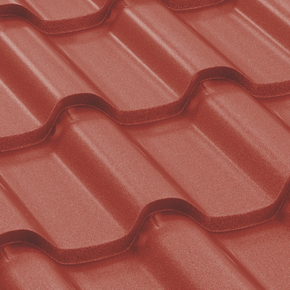 Tigla Metalica Romanic Bilka, Rosu Maroniu (RAL 3009)