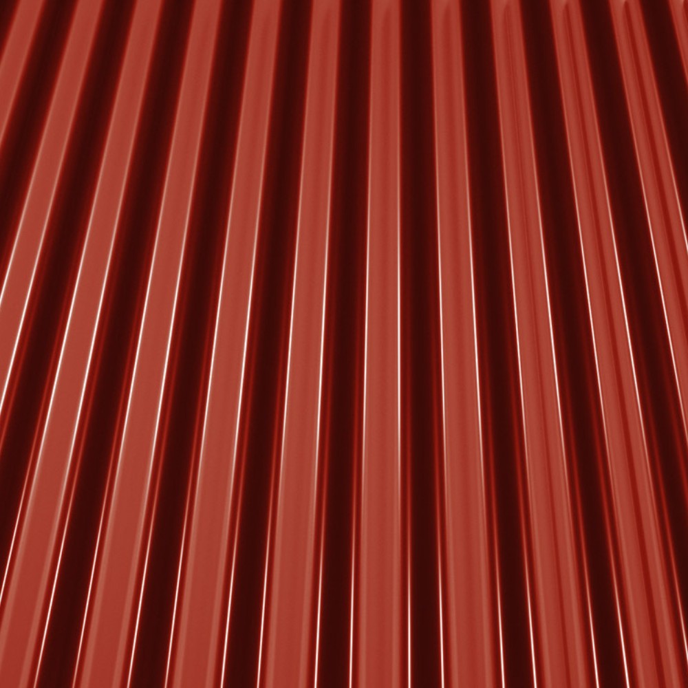 Tabla Cutata S18 Bilka, Rosu (RAL 3011)