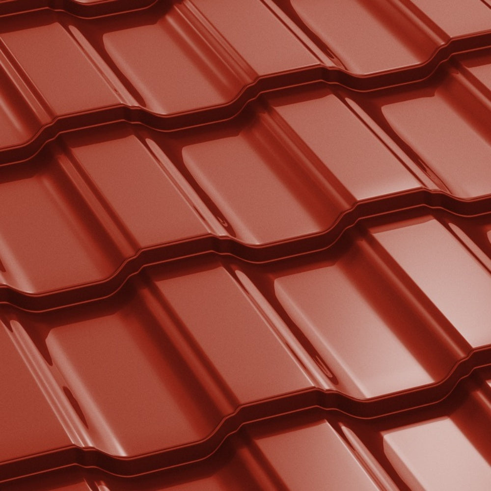 Tigla Metalica Adriatic Bilka, Rosu (RAL 3011)