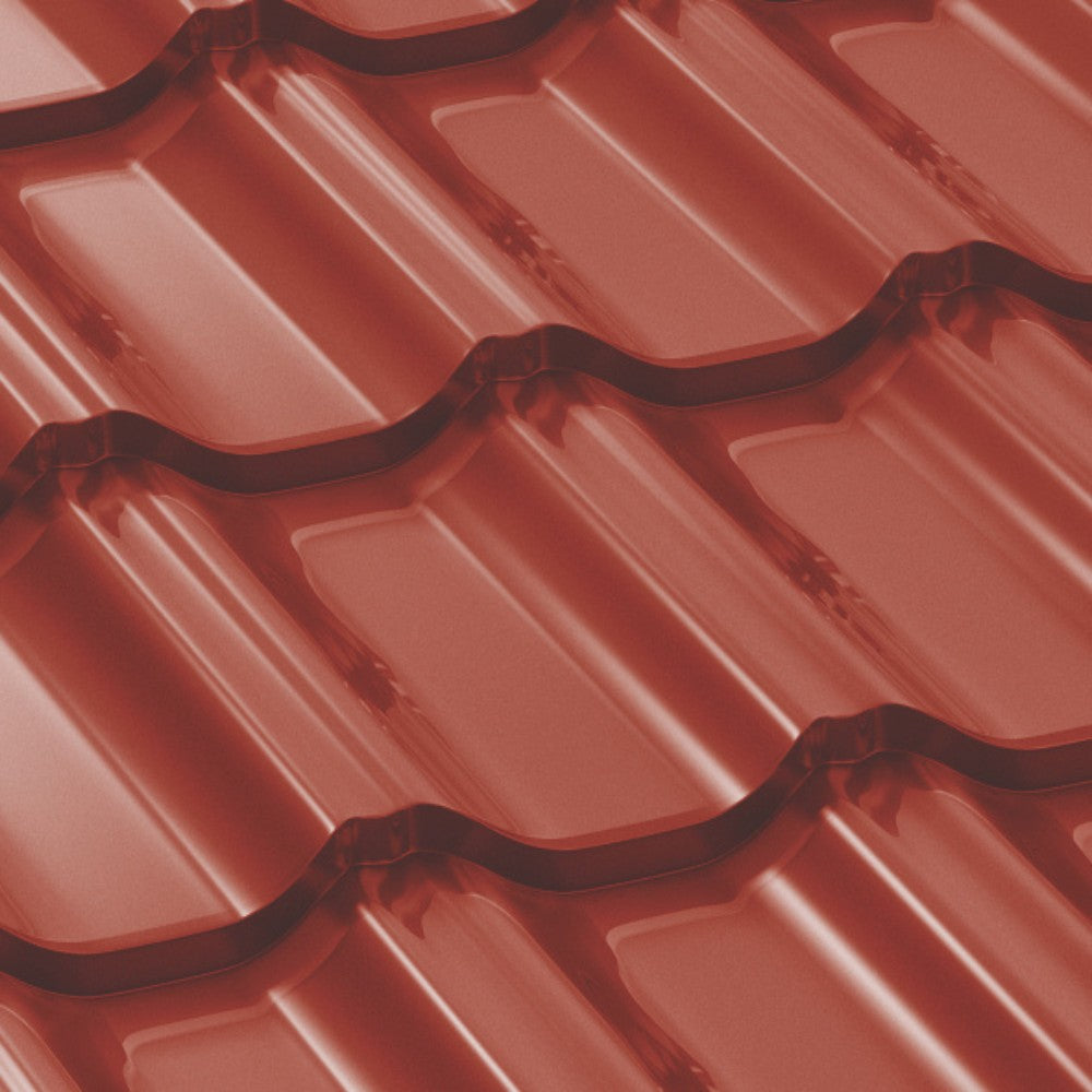 Tigla Metalica Gotic Bilka, Rosu (RAL 3011)