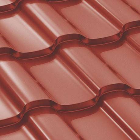 Tigla Metalica Iberic Bilka, Rosu (RAL 3011)