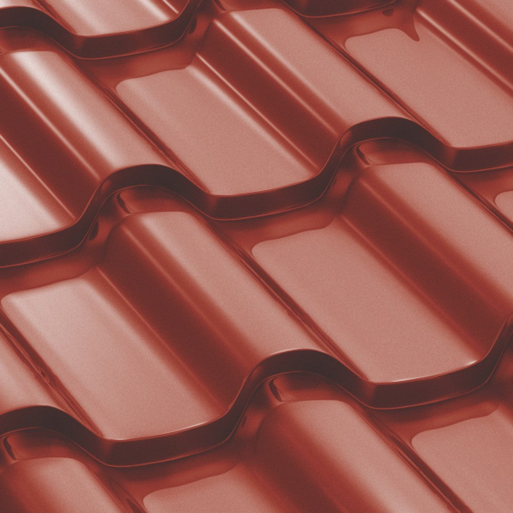 Tigla Metalica Romanic Bilka, Rosu (RAL 3011)