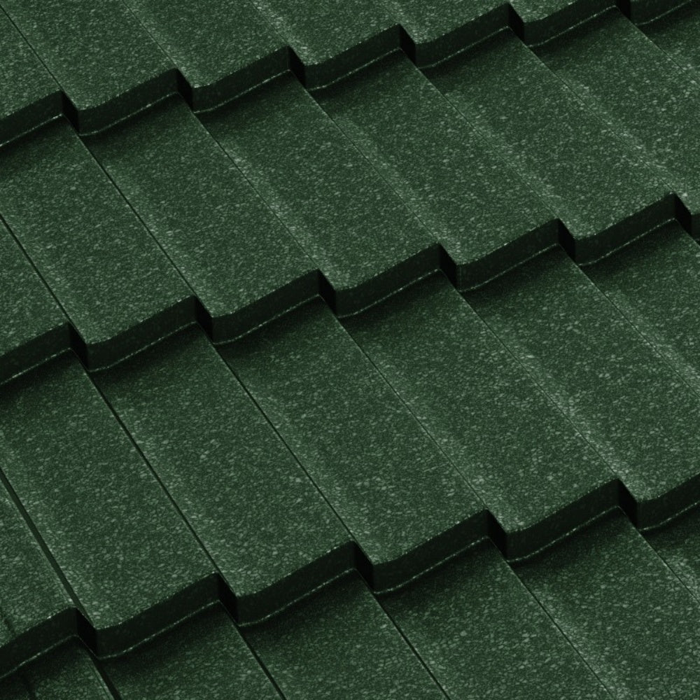 Tigla Metalica Dacic Bilka, Verde Inchis (RAL 6005)