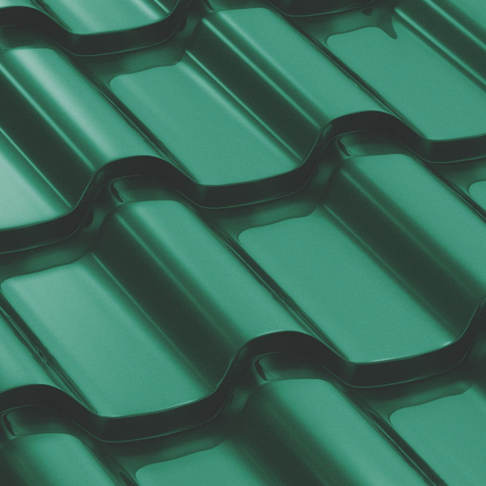 Tigla Metalica Romanic Bilka, Verde Inchis (RAL 6005)