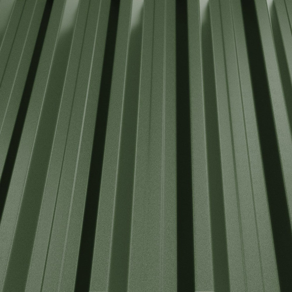 Tabla Cutata T45 Bilka, Verde Crud (RAL 6020)