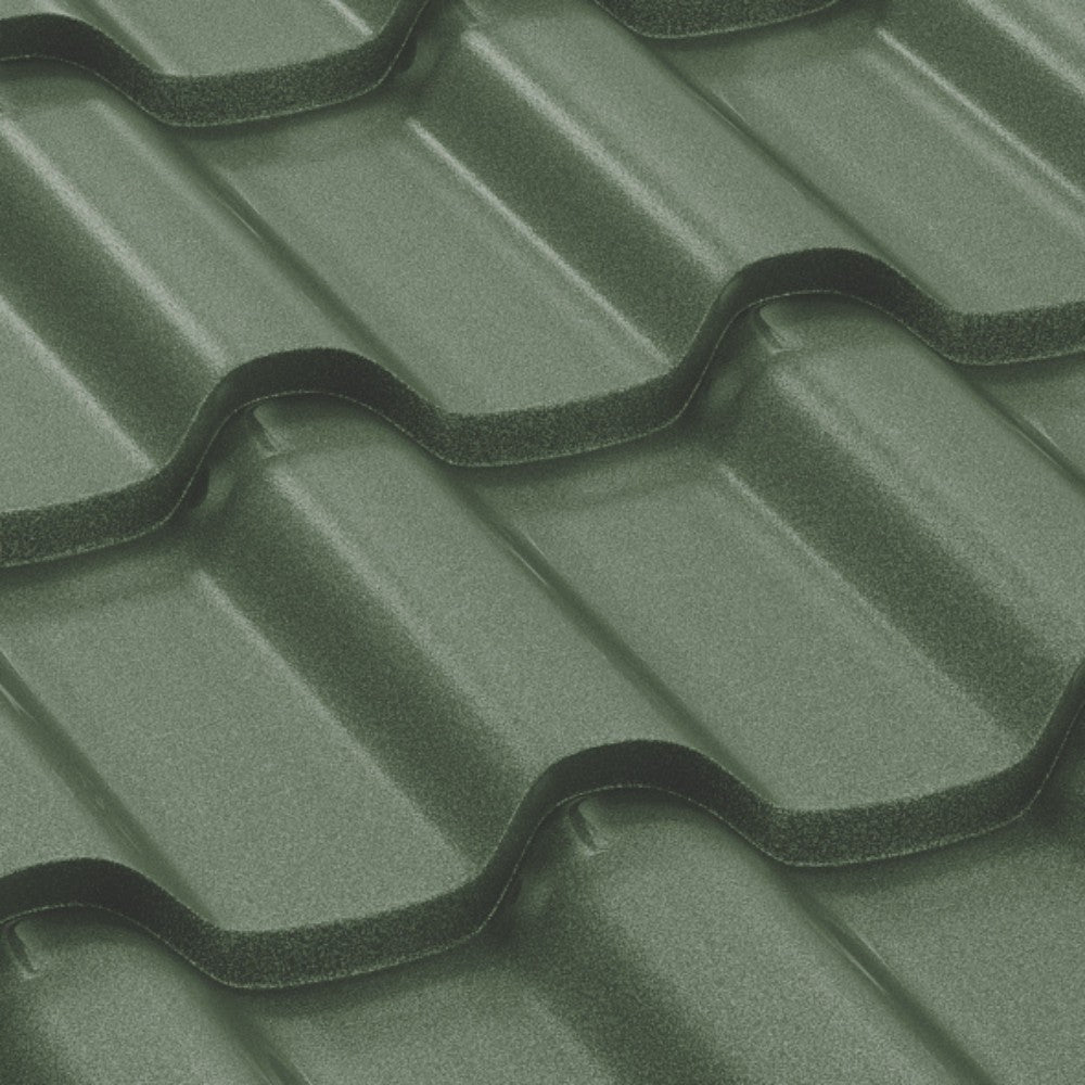 Tigla Metalica Romanic Bilka, Verde Crud (RAL 6020)