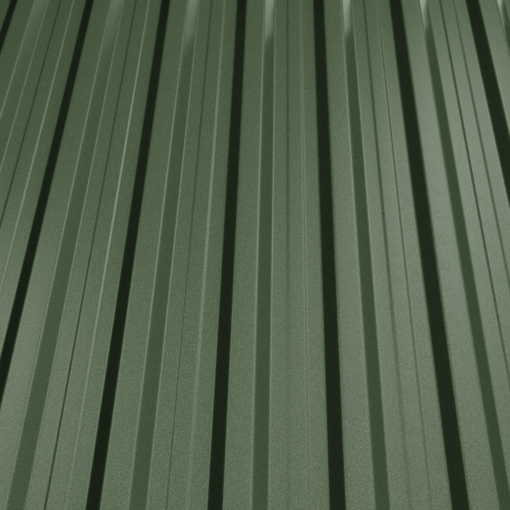 Tabla Cutata T18 Bilka, Verde Crud (RAL 6020)