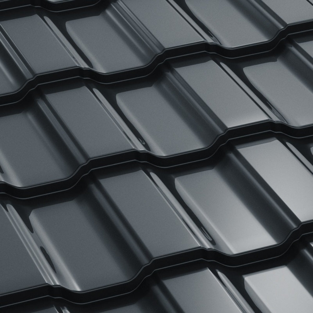 Tigla Metalica Adriatic Bilka, Gri Antracit (RAL 7016)