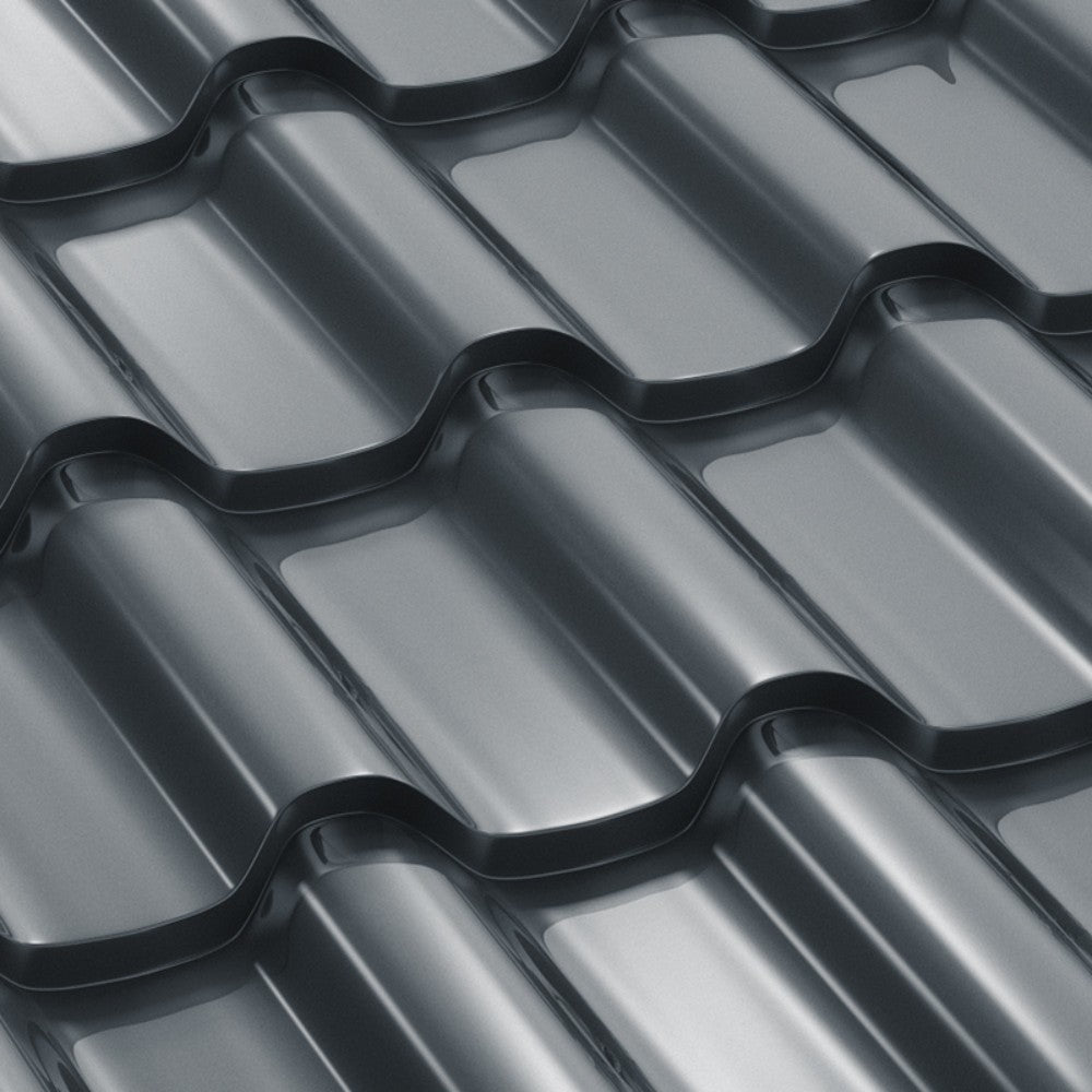 Tigla Metalica Romanic Bilka, Gri Antracit (RAL 7016)