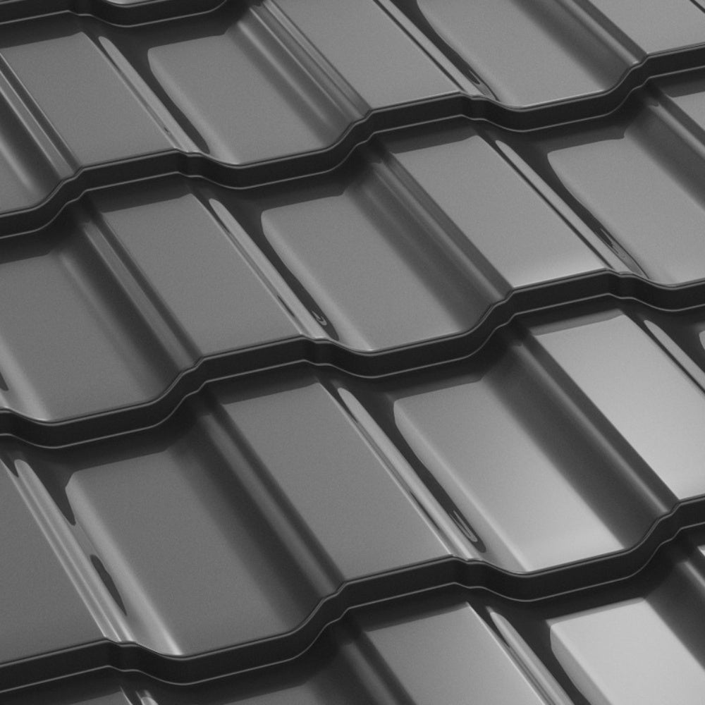 Tigla Metalica Adriatic Bilka, Gri Grafit (RAL 7024)