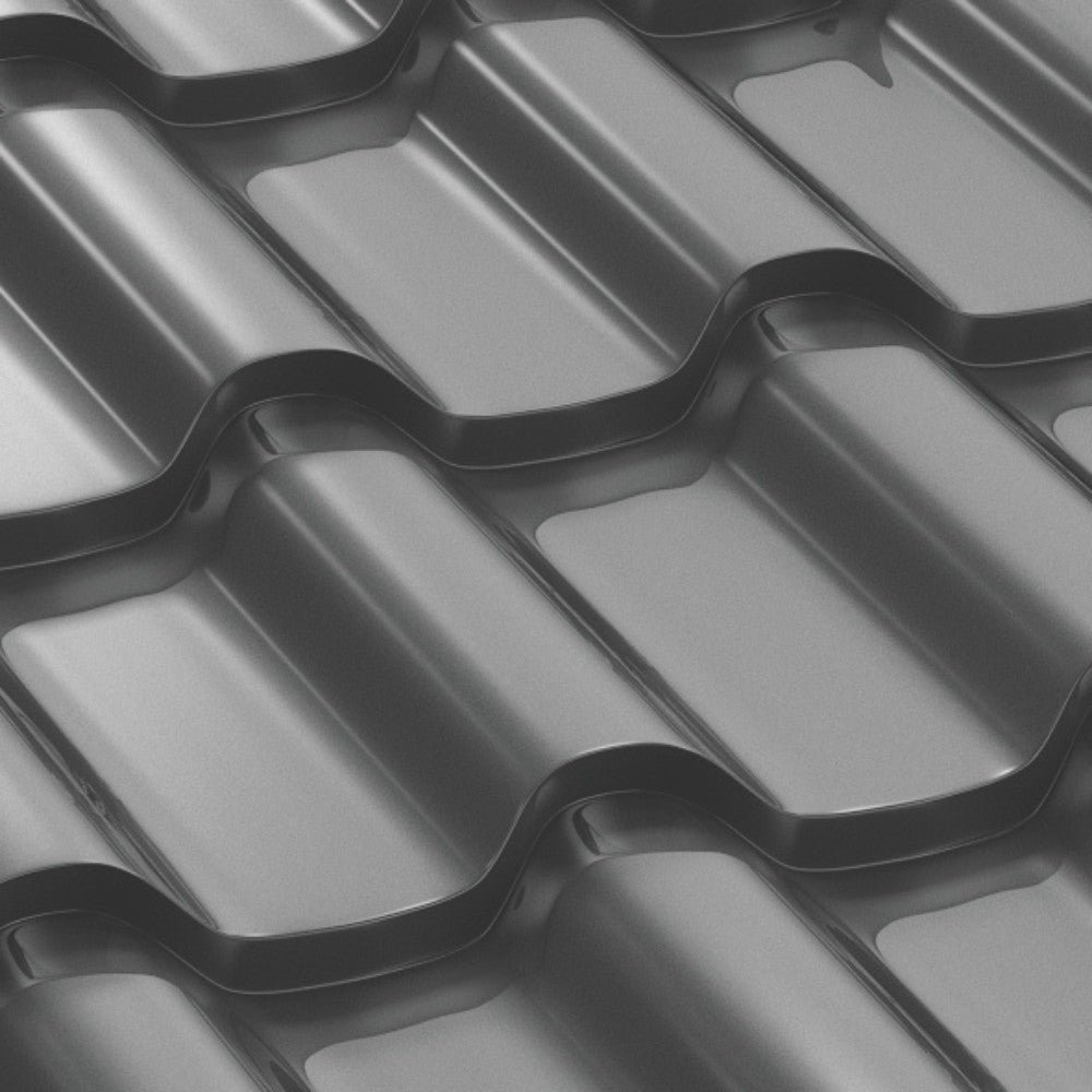 Tigla Metalica Romanic Bilka, Gri Grafit (RAL 7024)