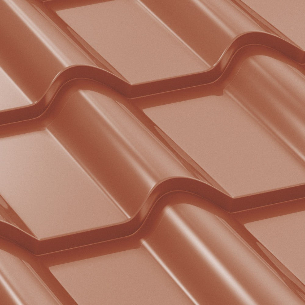 Tigla Metalica Balcanic Bilka, Caramiziu (RAL 8004)