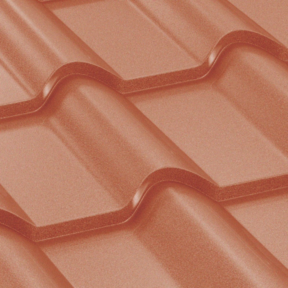 Tigla Metalica Balcanic Bilka, Caramiziu (RAL 8004)