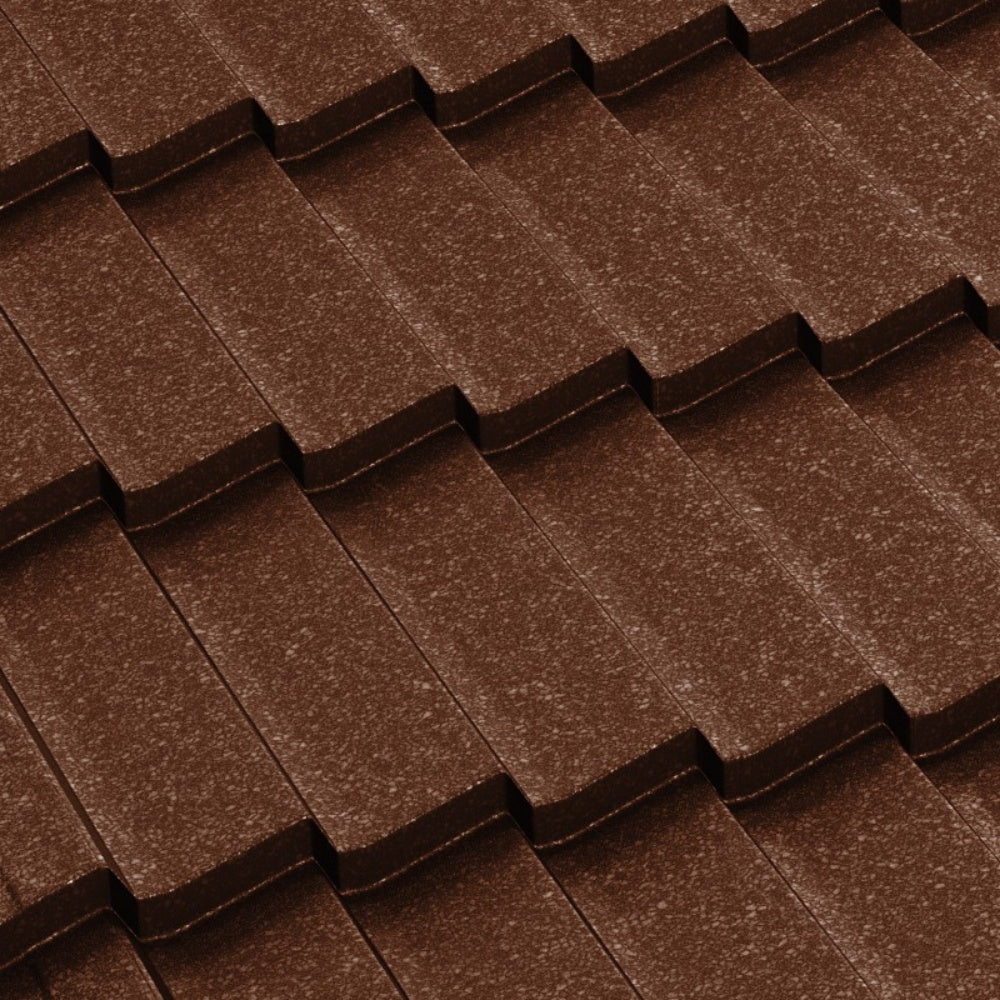 Tigla Metalica Dacic Bilka, Caramiziu (RAL 8004)