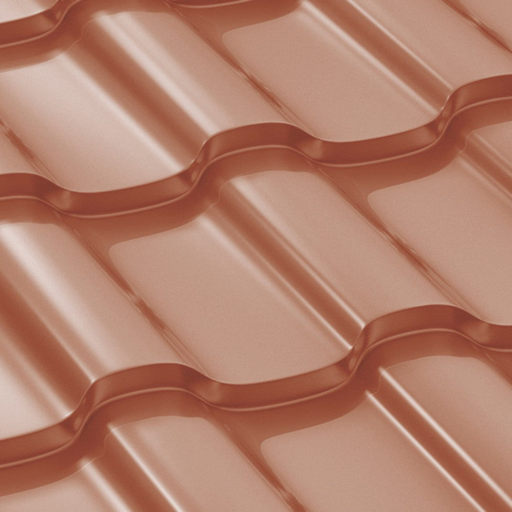 Tigla Metalica Iberic Bilka, Caramiziu (RAL 8004)