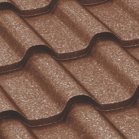 Tigla Metalica Romanic Bilka, Caramiziu (RAL 8004)