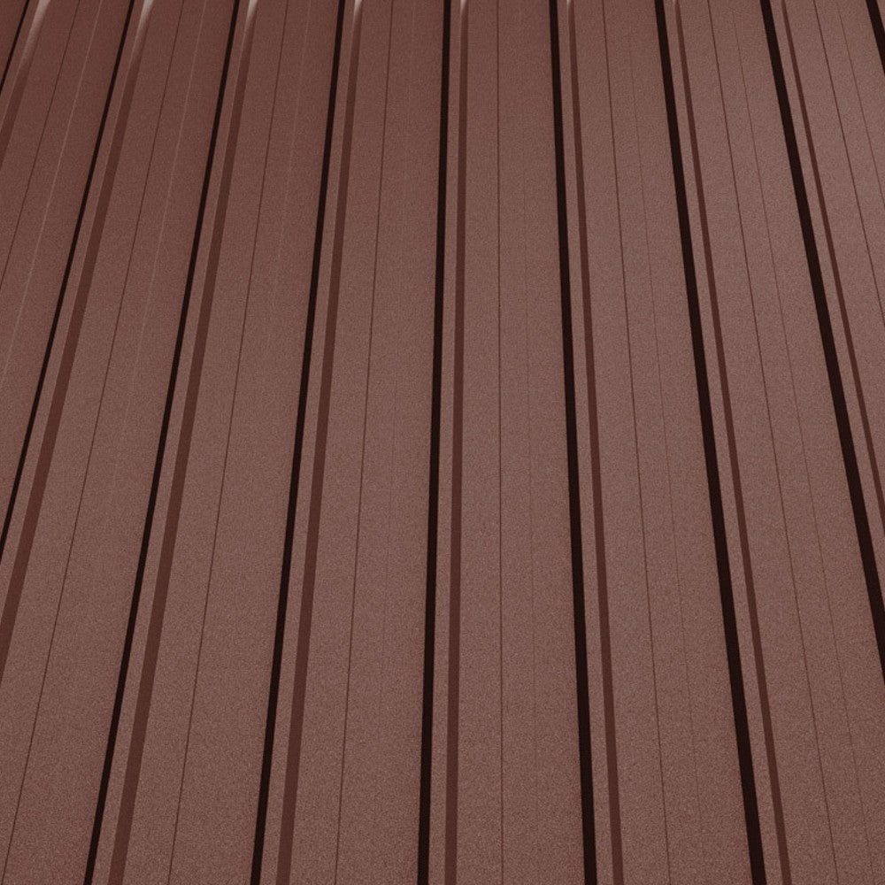 Tabla Cutata T12 Bilka, Maro Ciocolatiu (RAL 8017)