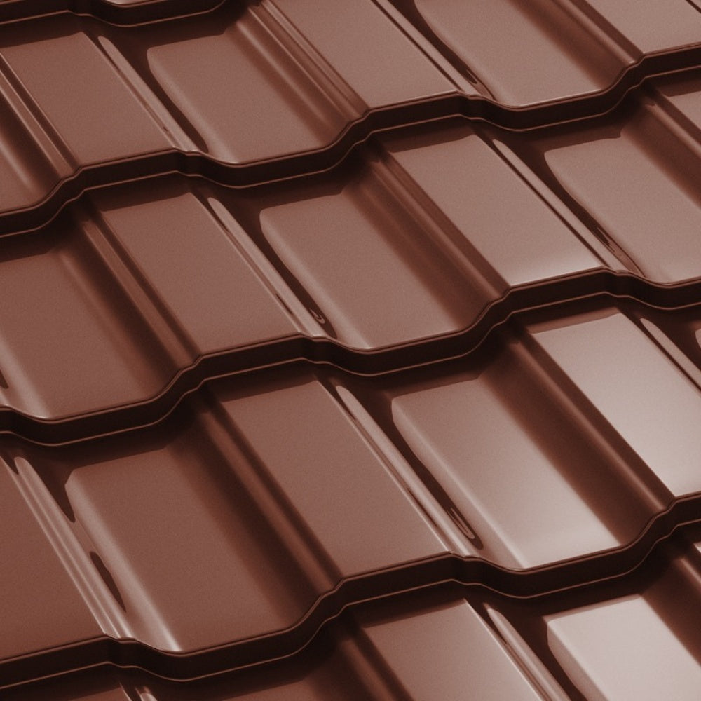 Tigla Metalica Adriatic Bilka, Maro Ciocolatiu (RAL 8017)