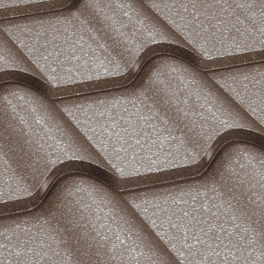 Tigla Metalica Balcanic Bilka, Maro Inchis (RAL 8019)