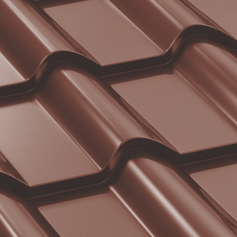 Tigla Metalica Balcanic Bilka, Maro Ciocolatiu (RAL 8017)