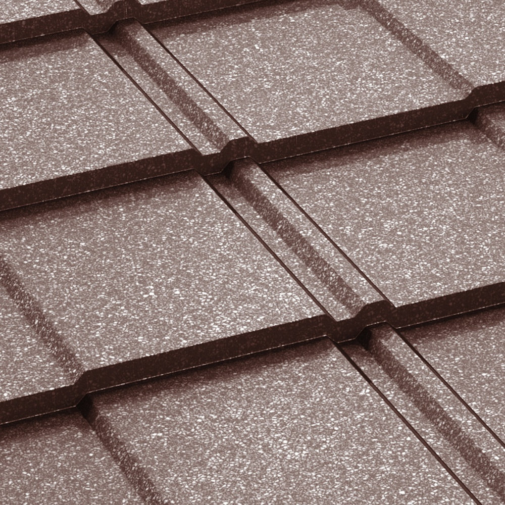 Tigla Metalica Britanic Bilka, Maro Ciocolatiu (RAL 8017)