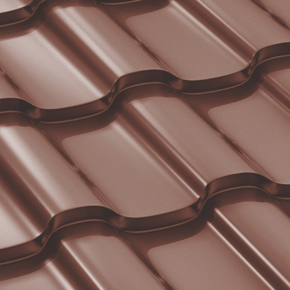 Tigla Metalica Iberic Bilka, Maro Ciocolatiu (RAL 8017)