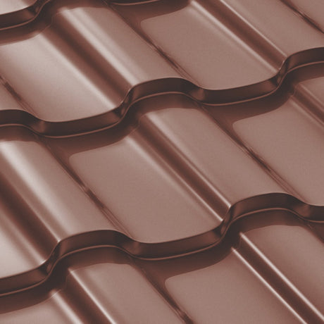 Tigla Metalica Iberic Bilka, Maro Ciocolatiu (RAL 8017)